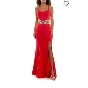 SPEECHLESS WOMENS RED DRESS SIZE 1 NWT